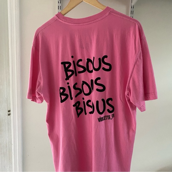 VIOLETTE_FR | Pink ‘Bisou Balm’ Tee - Picture 6 of 8